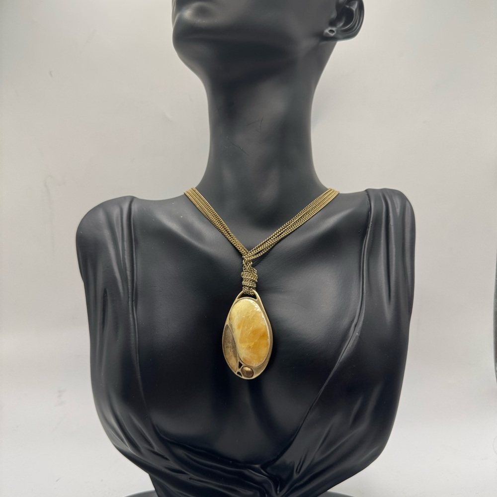 Kenneth Cole Reaction Gold‎ Boho  Pendant Necklace